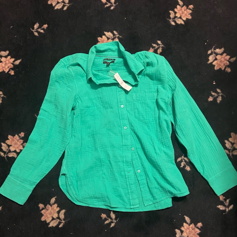 J.Crew - Classic Fit Soft Gauze Shirt - Women’s Size 10 - Unworn